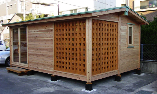 木造ユニットハウス 国産木材のみ使用 福岡からお届け